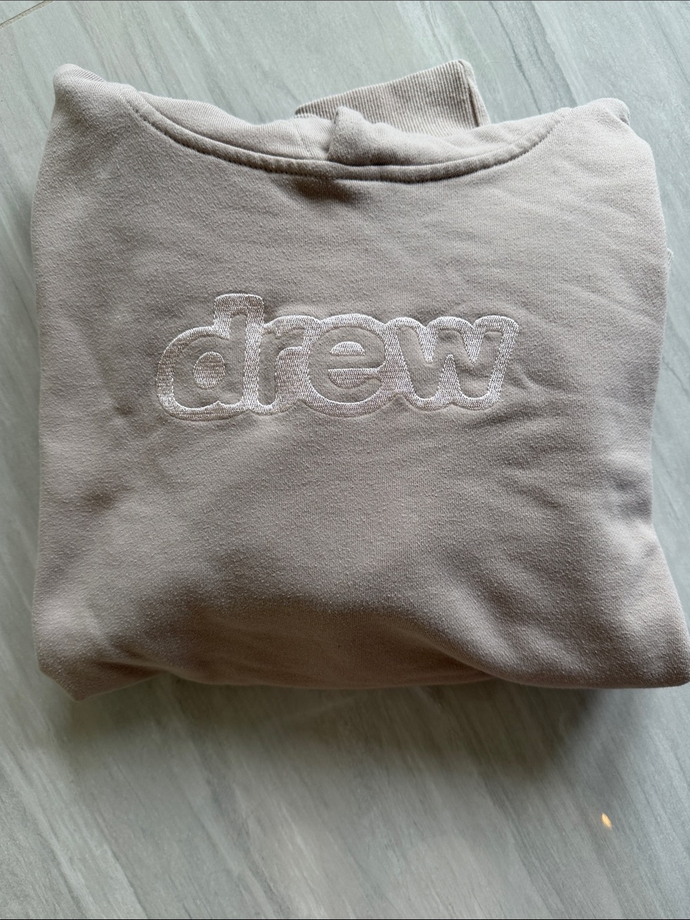drew house embroidered logo sweatshirt
